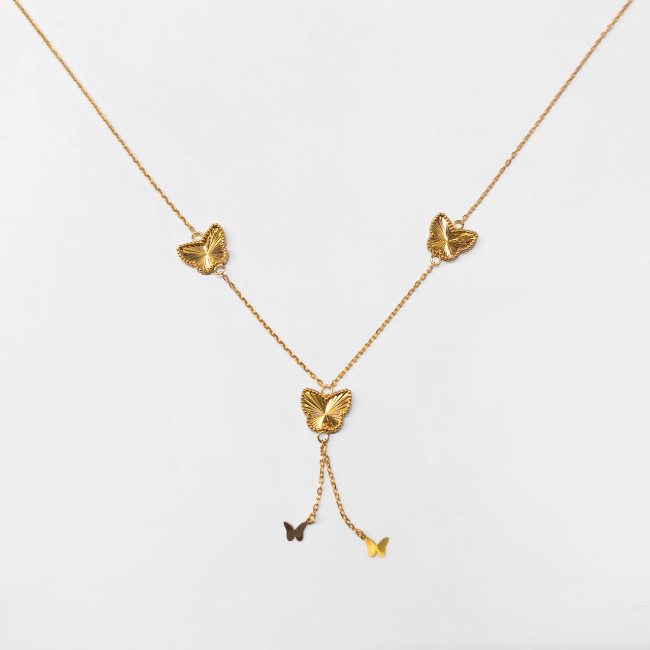 گردنبند پروانه ریش دار