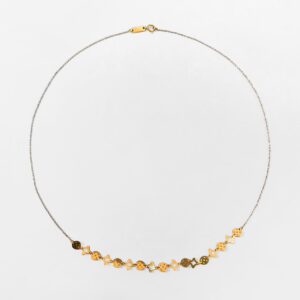 گردنبند لویی ویتون دو رنگ