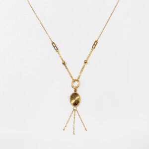 گردنبند بیضی ریش‌دار