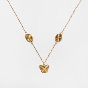 گردنبند پروانه و بیضی