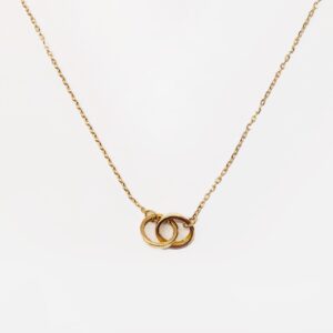 زنجیر ۲ حلقه کارتیه ظریف