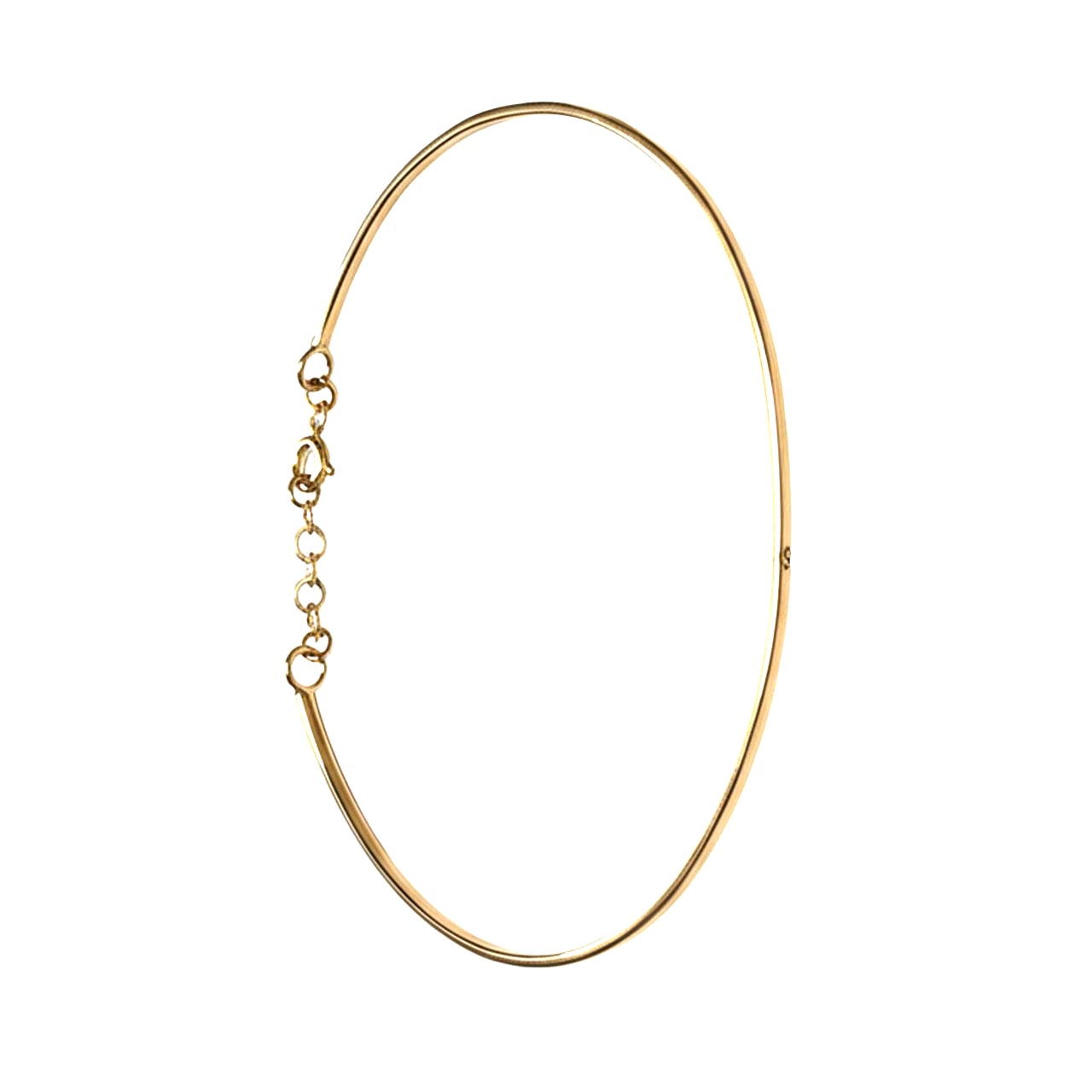 دستبند طلا النگویی ساده