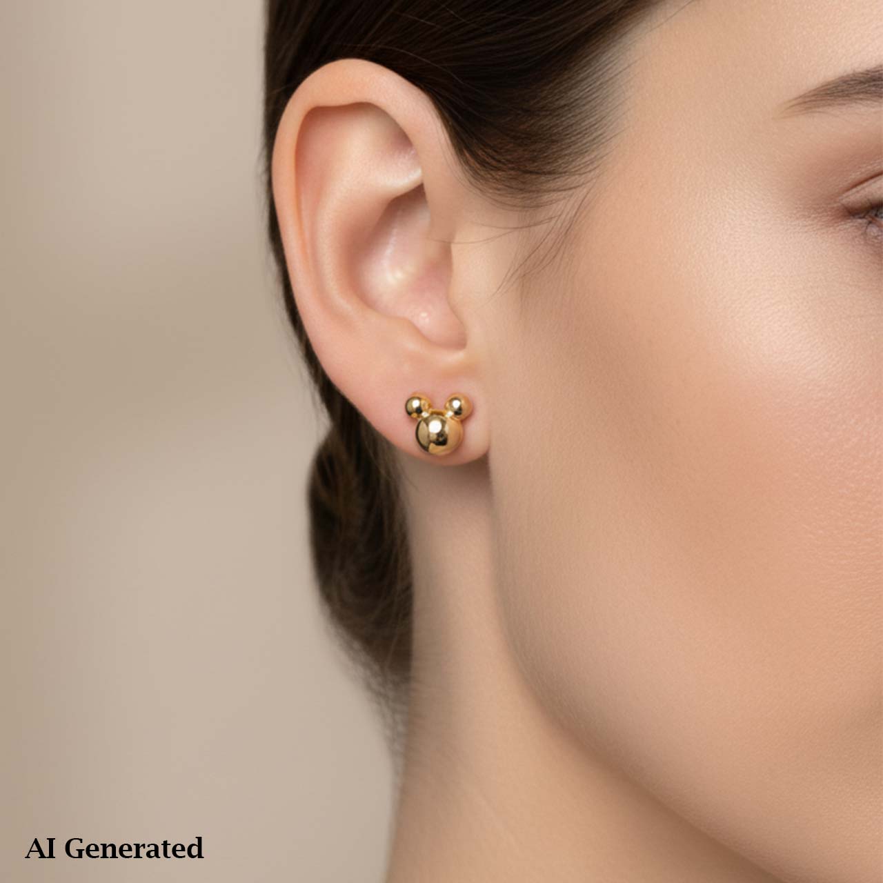 گوشواره میخی میکی ماوس