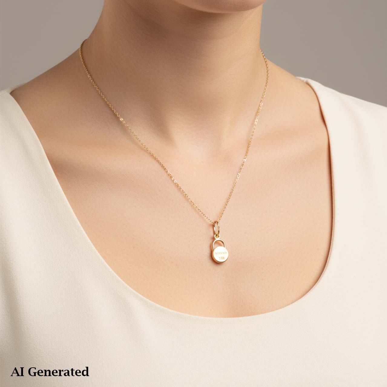 آویز قفل تیفانی