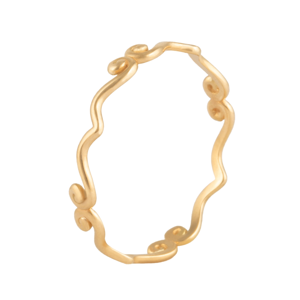 انگشتر طلا ظریف روکو