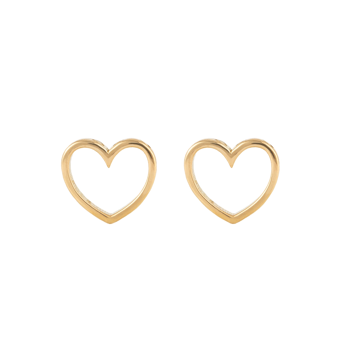 گوشواره کارتیه میخی لاو تو خالی