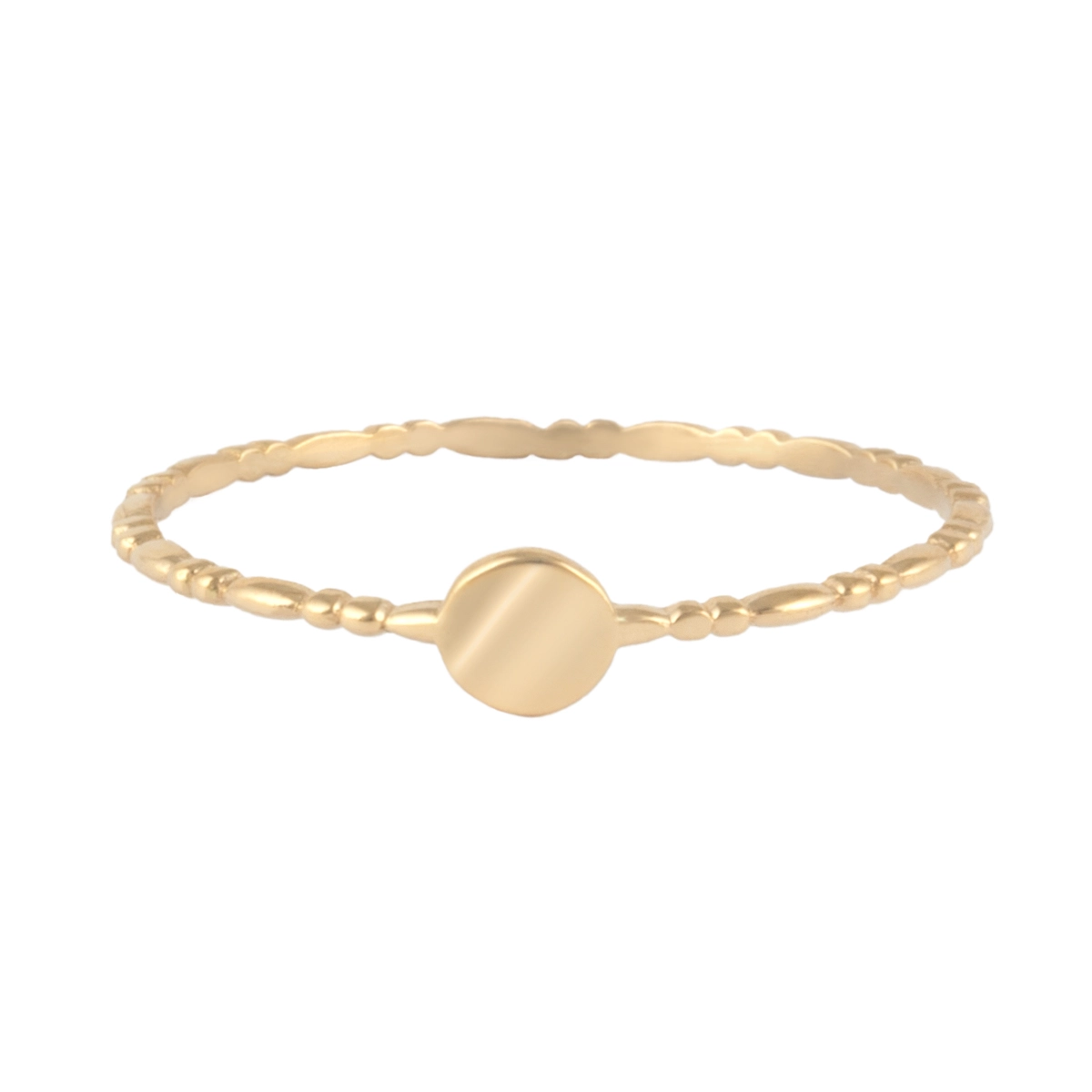 انگشتر طلا دایره ژولیت