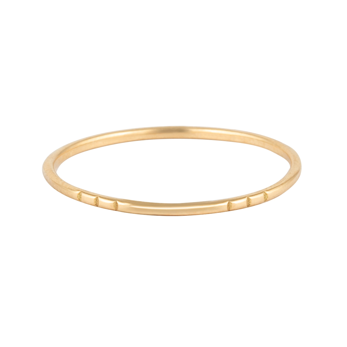 انگشتر طلا مینیمال سه خط