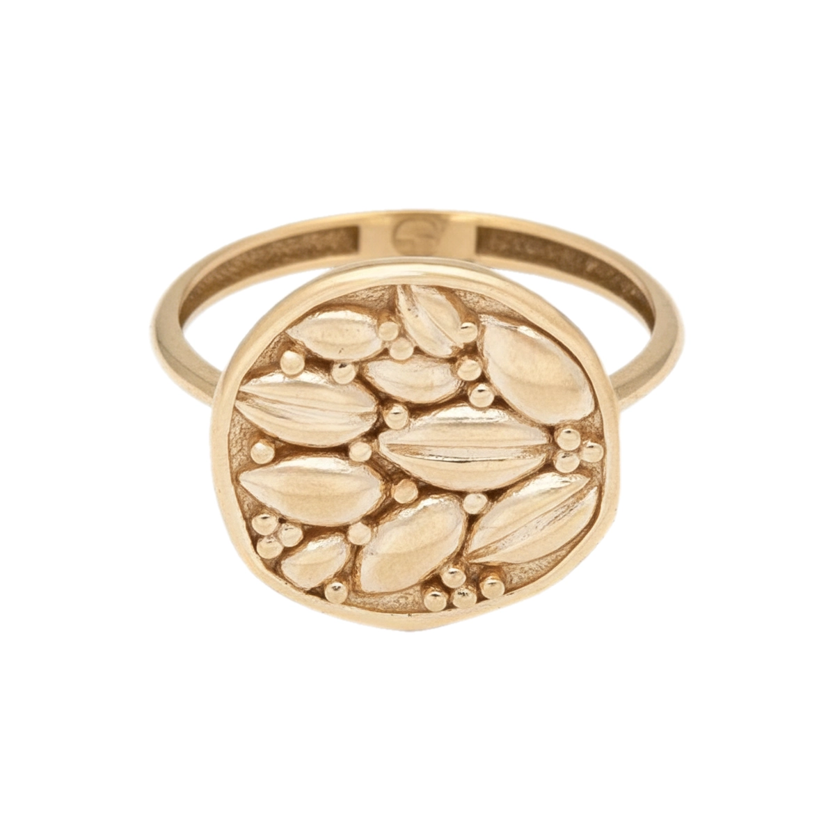 انگشتر طلا گل گندم