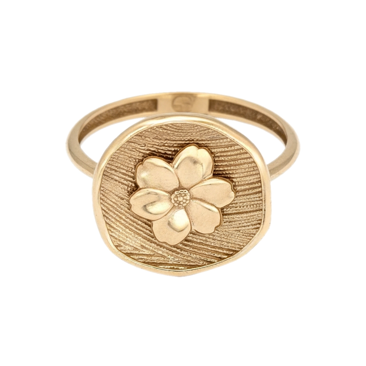 انگشتر طلا ظریف سکه بهار