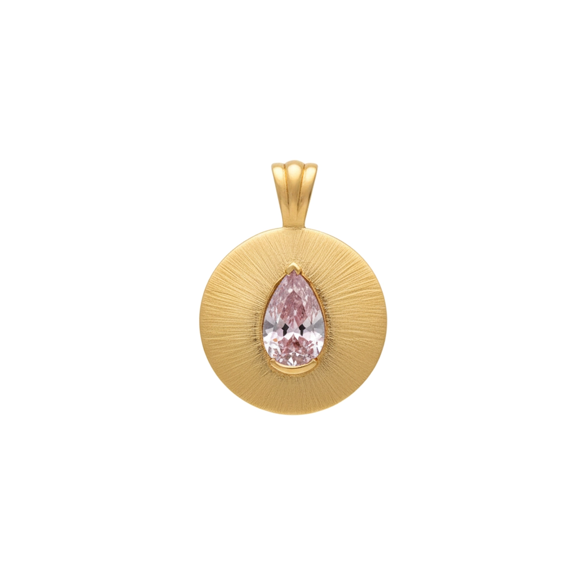 آویز گردنبند طلا سکه خاتون نگین