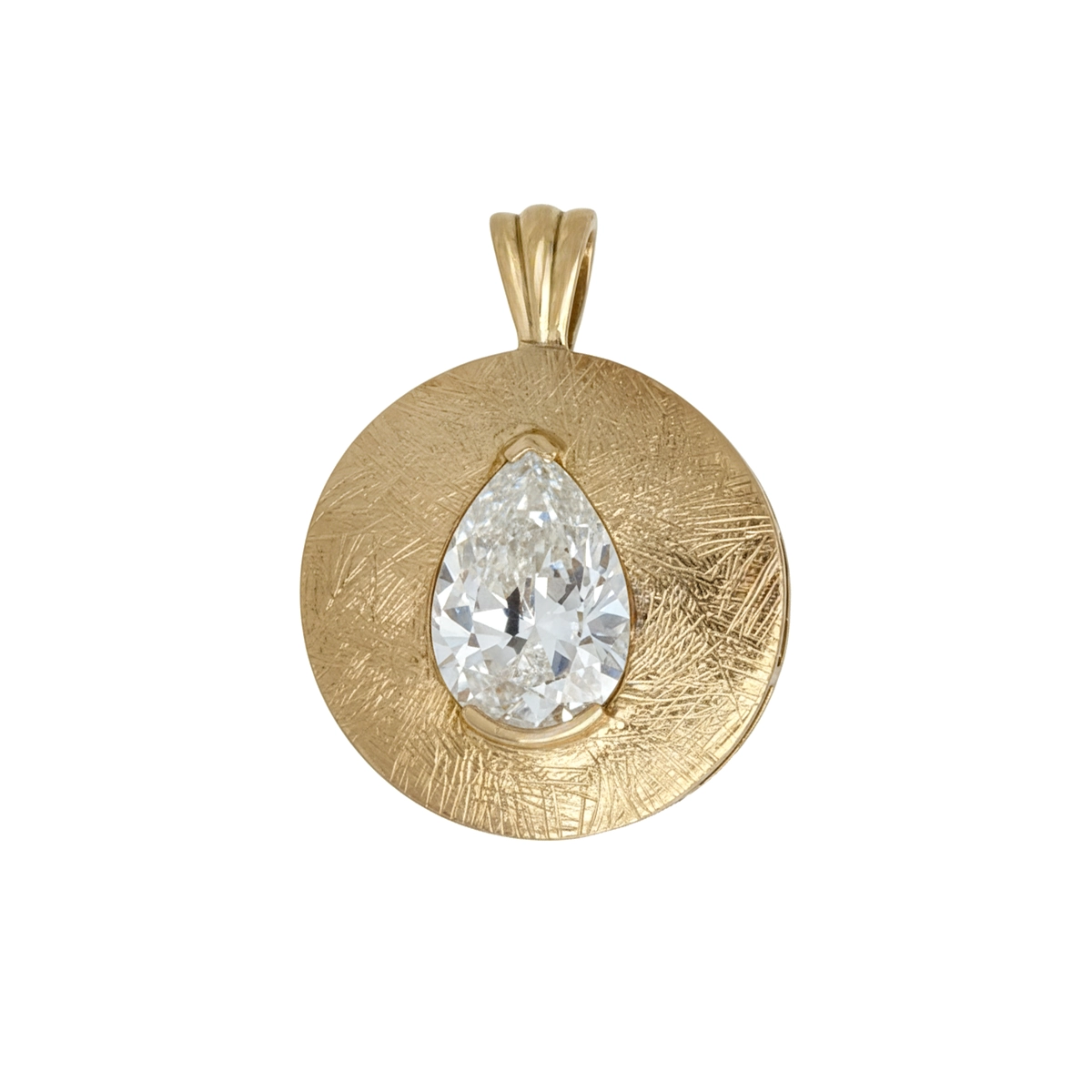 آویز گردنبند طلا سکه نورا کوچک