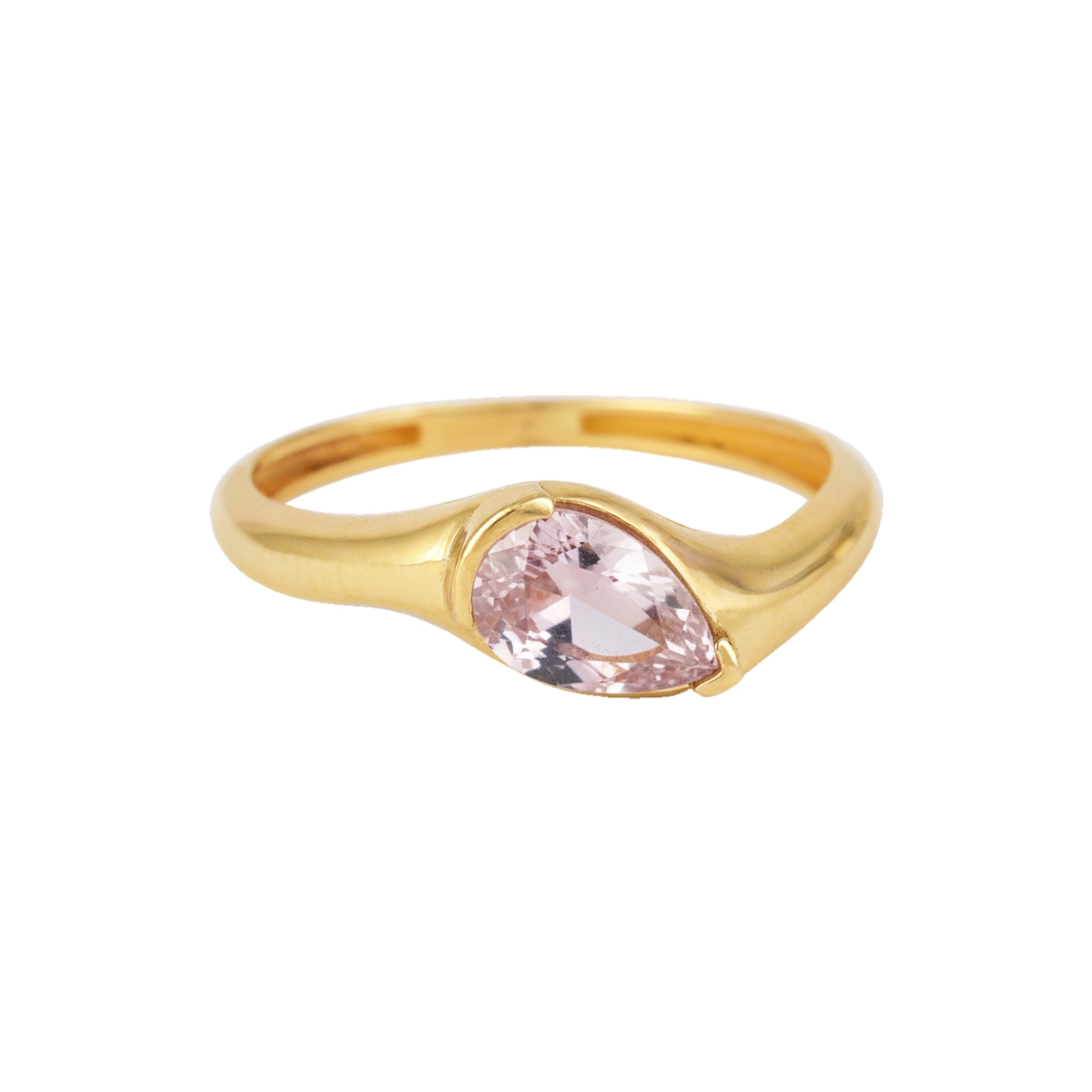 انگشتر طلا آوین اشک گلبهی