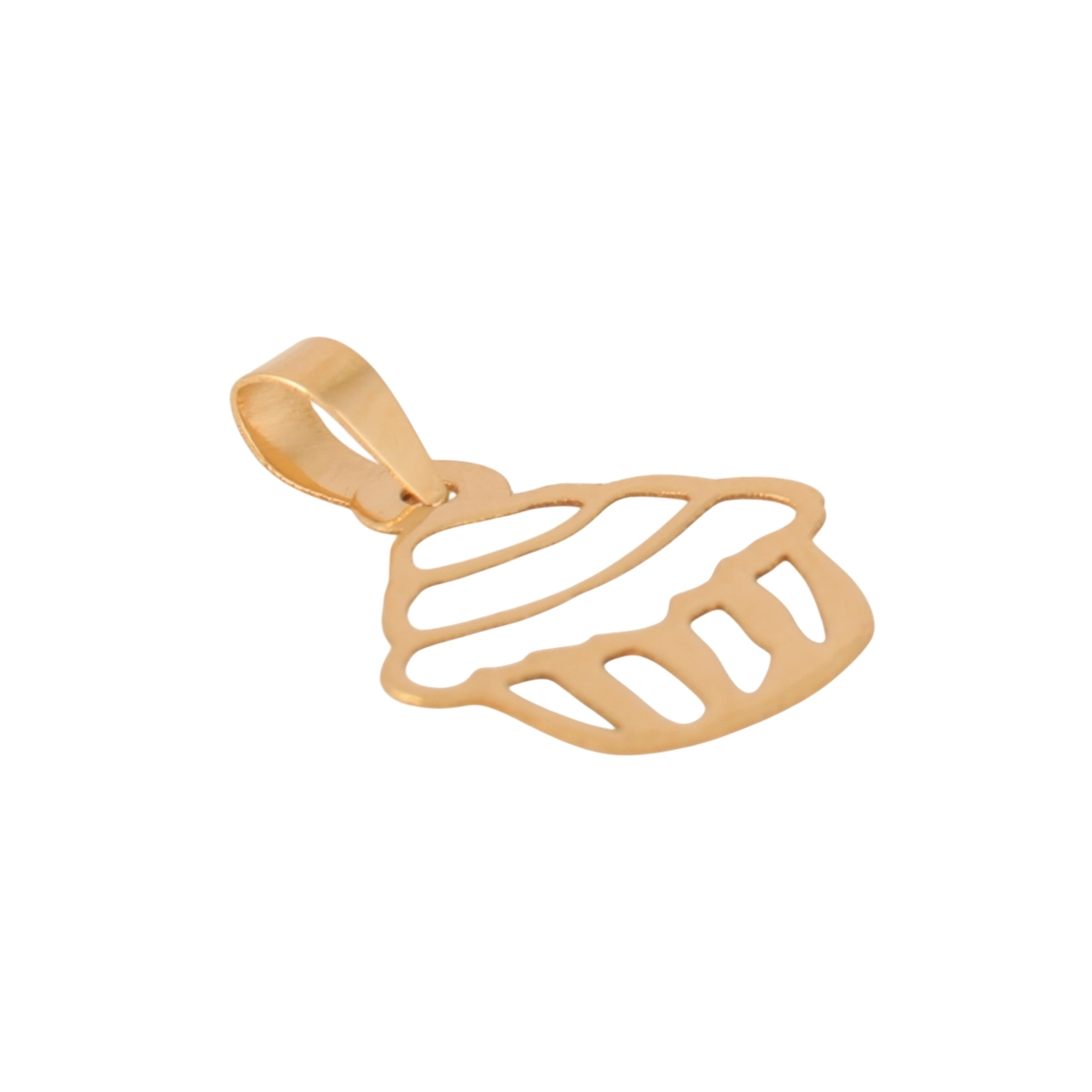 آویز گردنبند طلا کاپ کیک