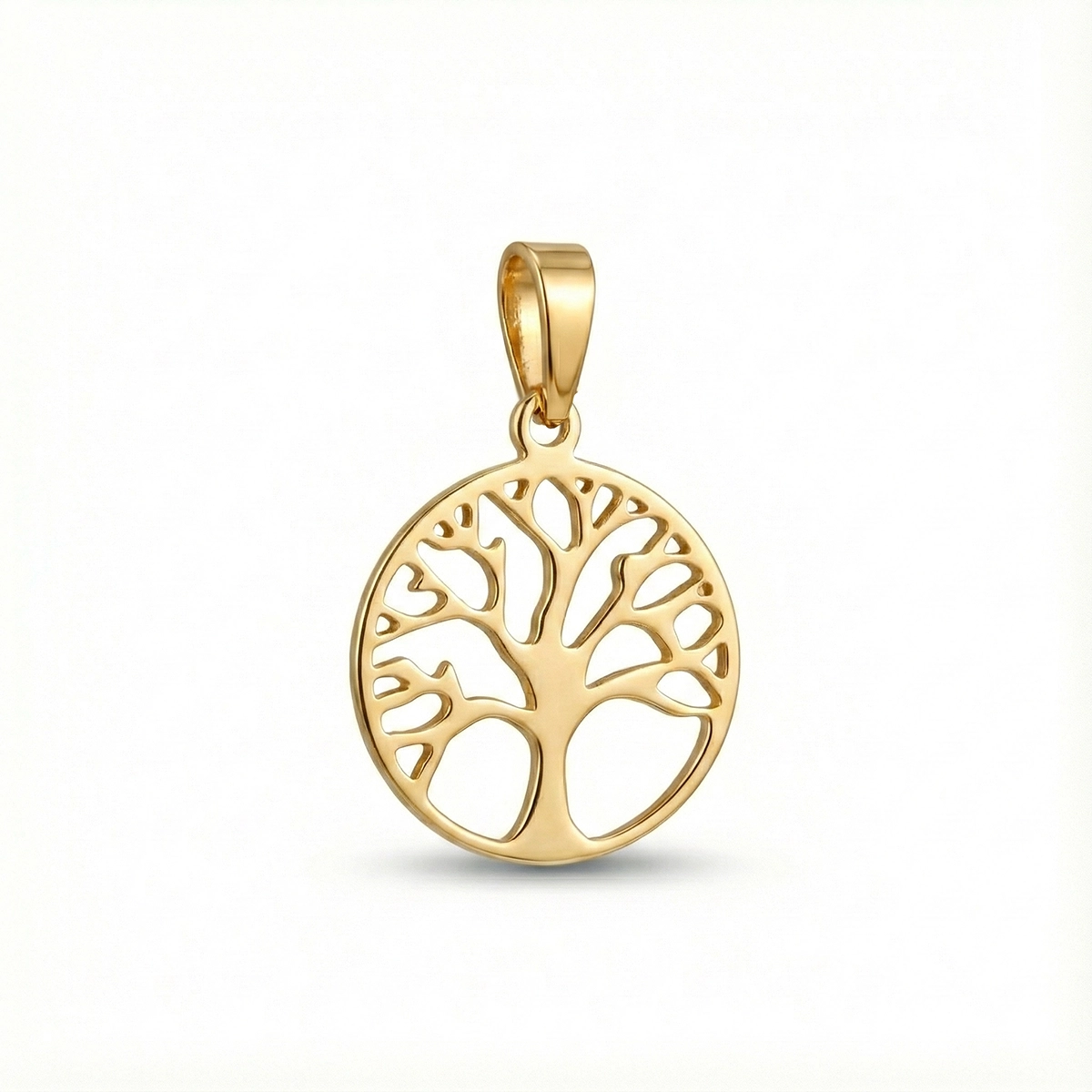 آویز گردنبند طلا درخت زندگی