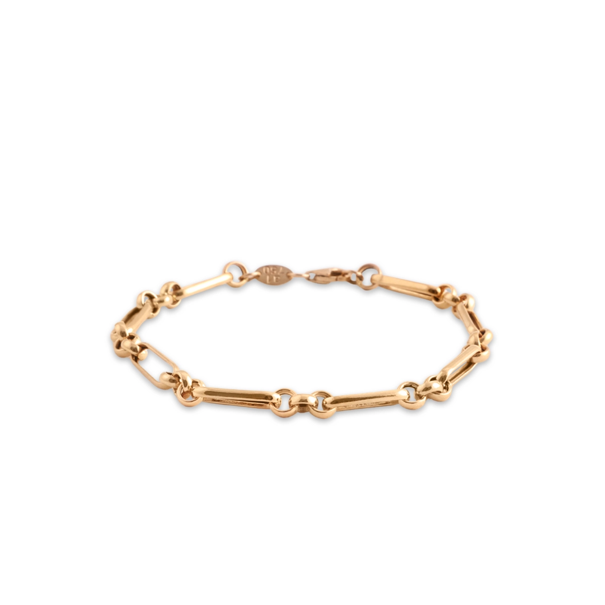 دستبند طلا زنجیری دیبا بزرگ