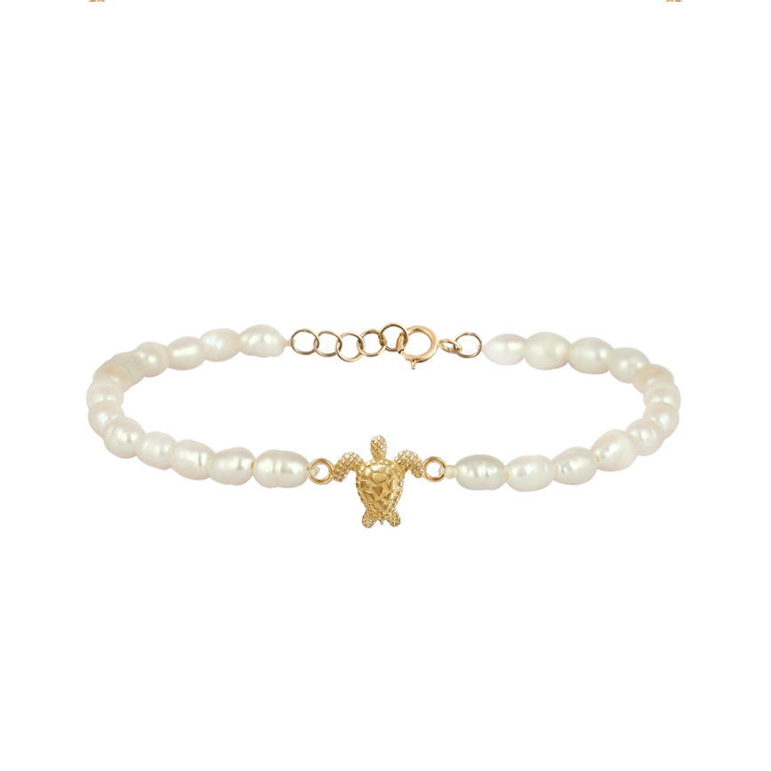 دستبند طلا لاکپشت باروک