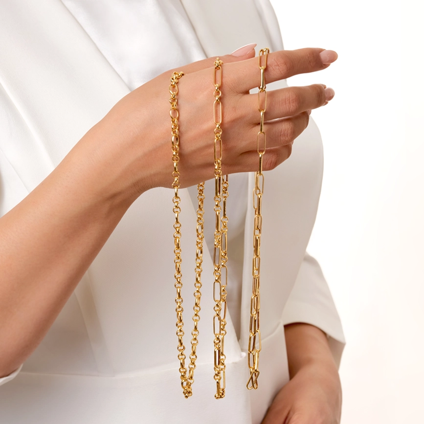 زنجیر طلا ظریف مینیمال