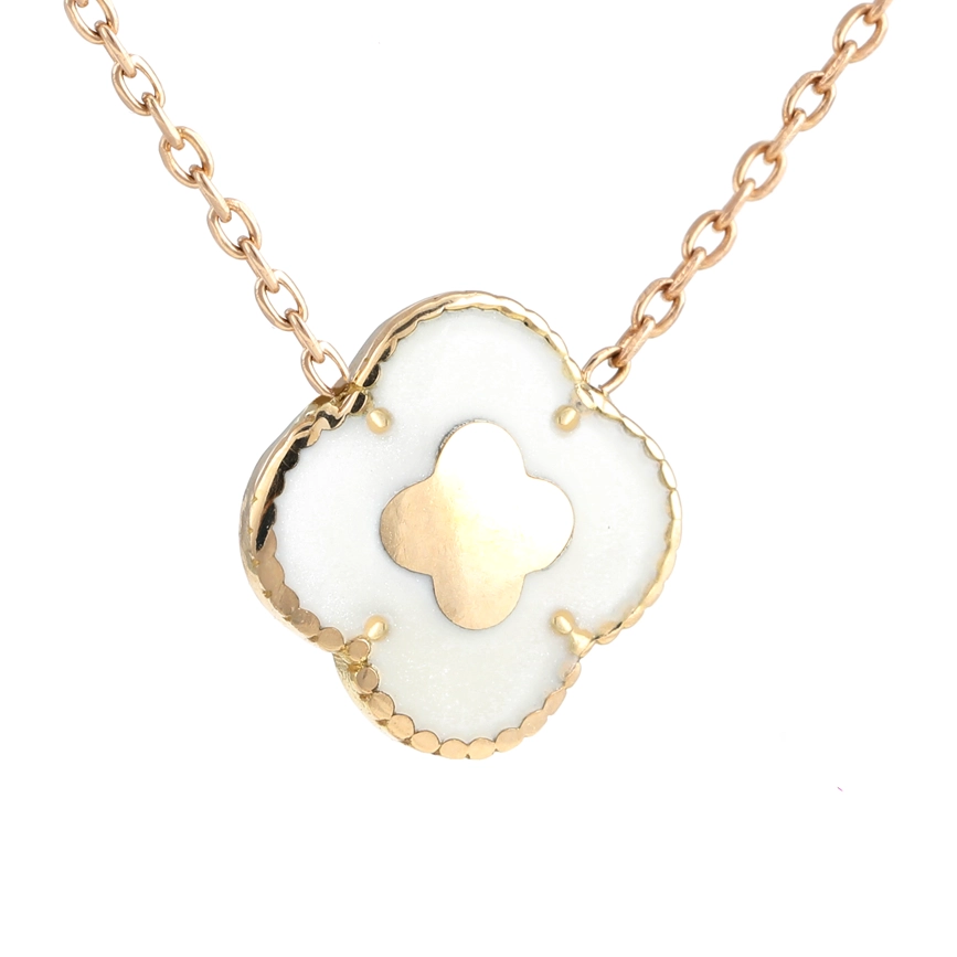 گردنبند ونکلیف گوارسه سفید