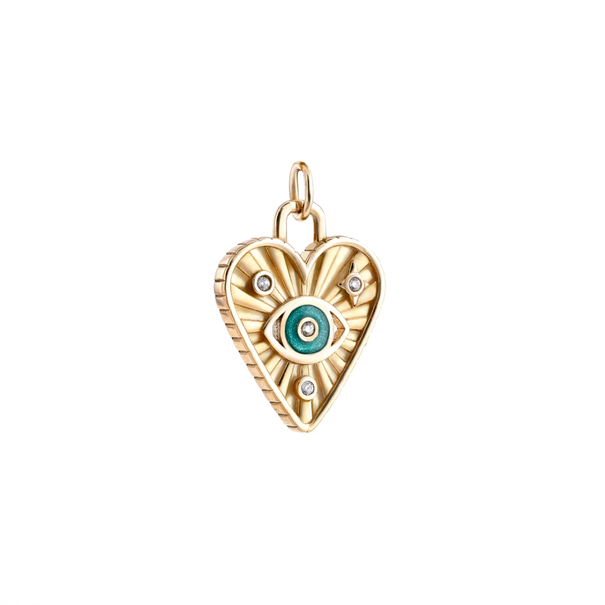 آویز گردنبند طلا فونیکس یشمی