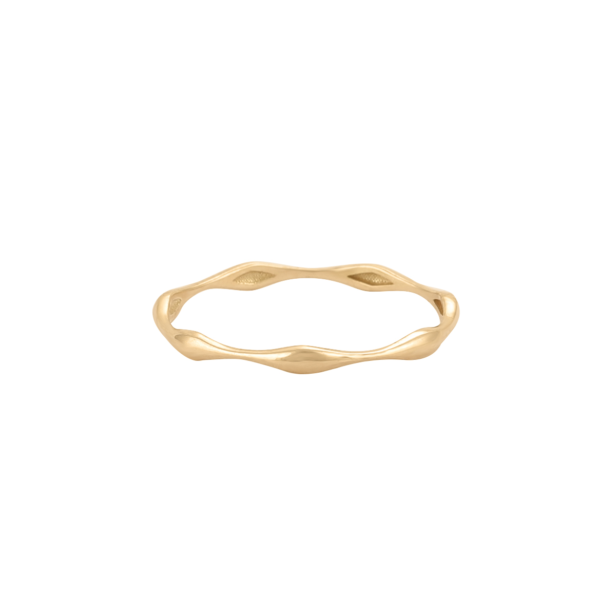 انگشتر طلا ظریف آکوا