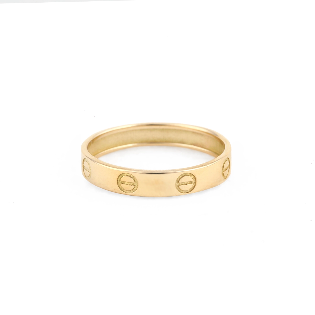 انگشتر طلا کارتیه لاو پهن