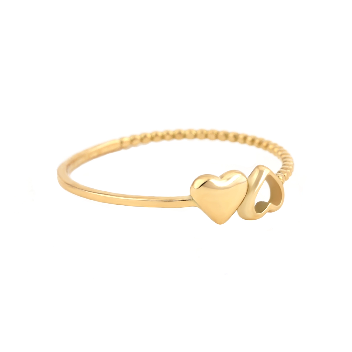 انگشتر طلا ظریف فیلیپا قلب