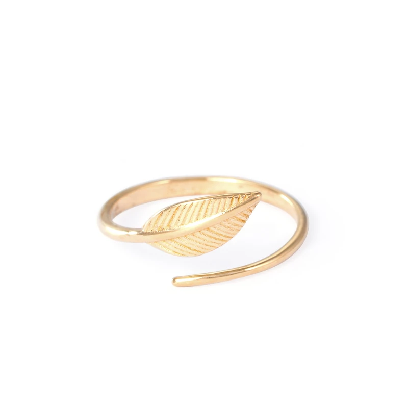 انگشتر طلا کاف ظریف پیچک