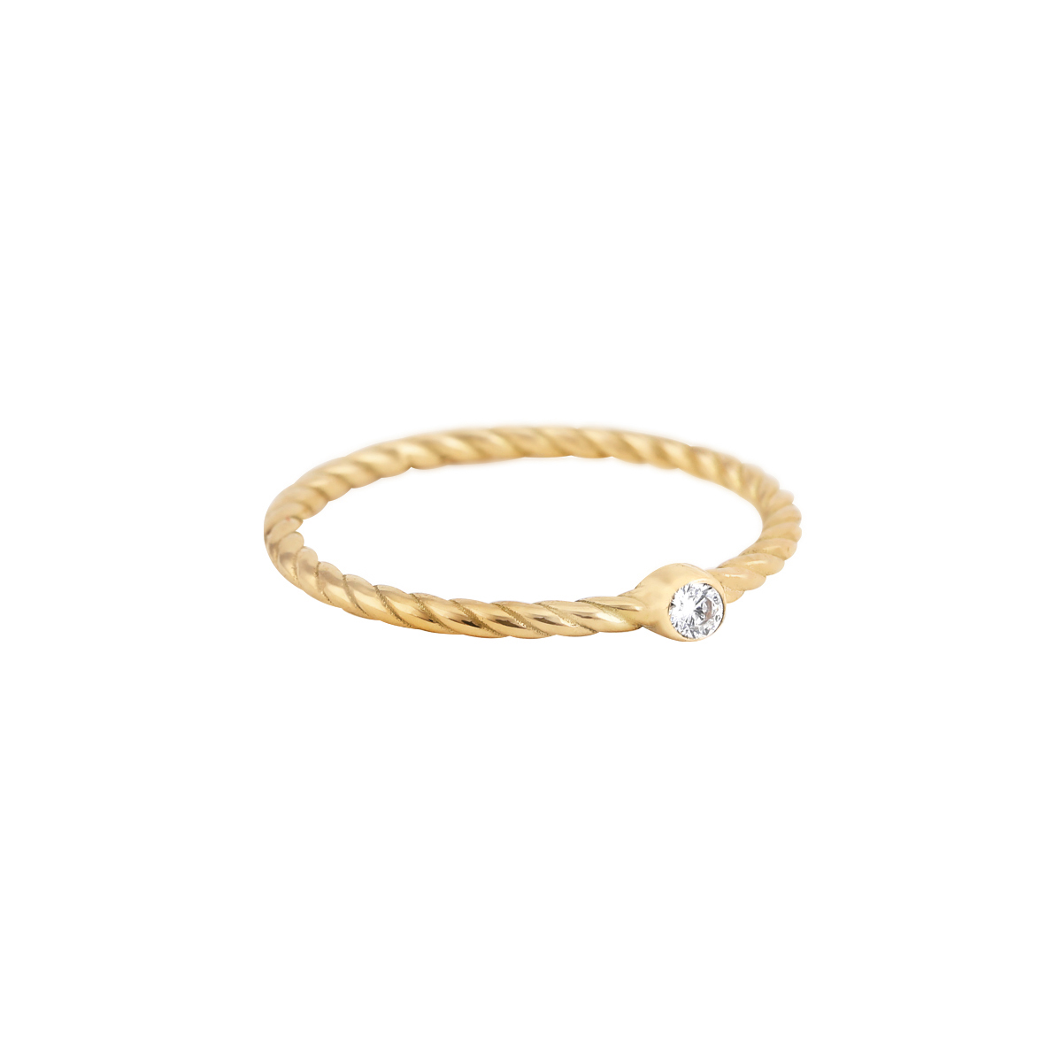 انگشتر طلا بابیلون نگین دار