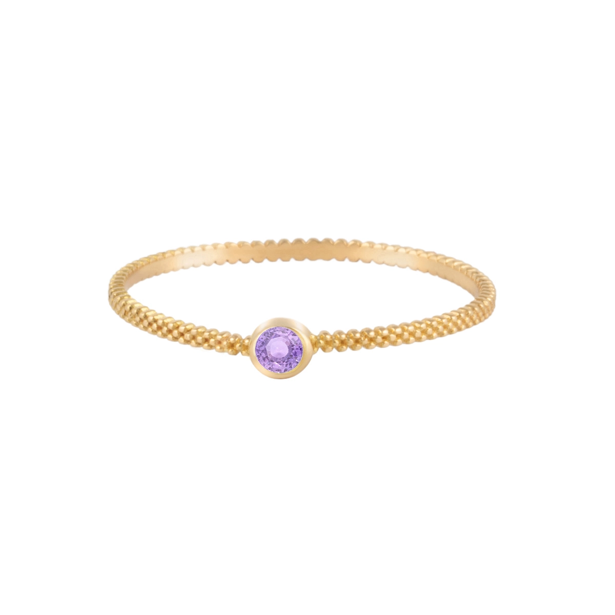 انگشتر طلا رولکس بنفش