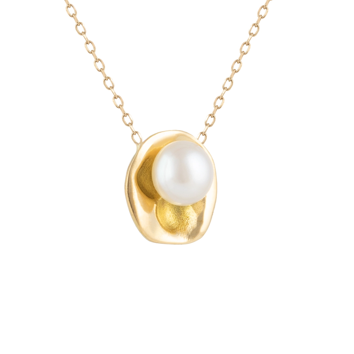 گردنبند طلا اقیانوس مروارید