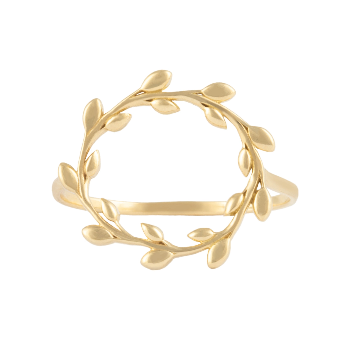 انگشتر طلا حلقه ای خزان