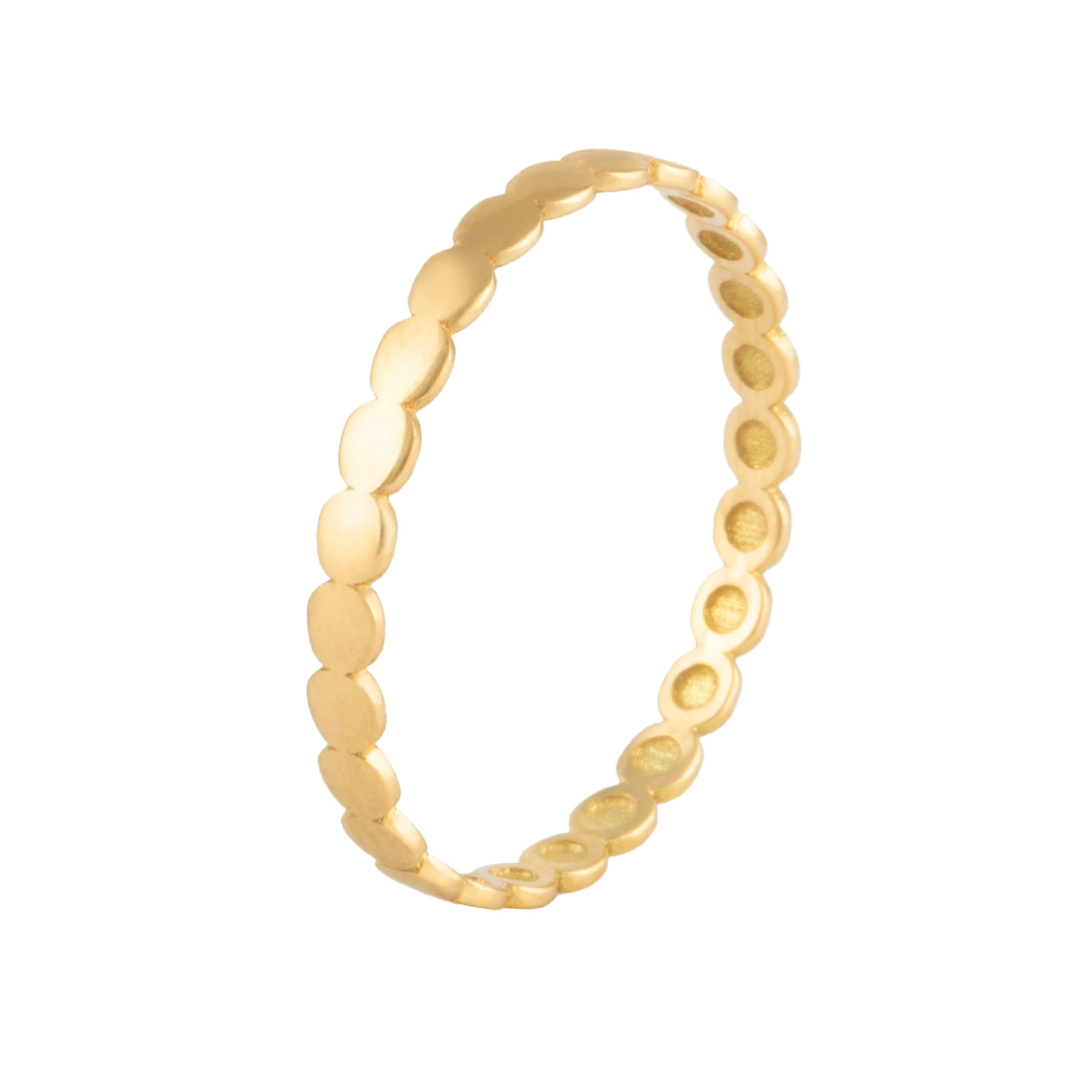 انگشتر طلا ظریف ریسه