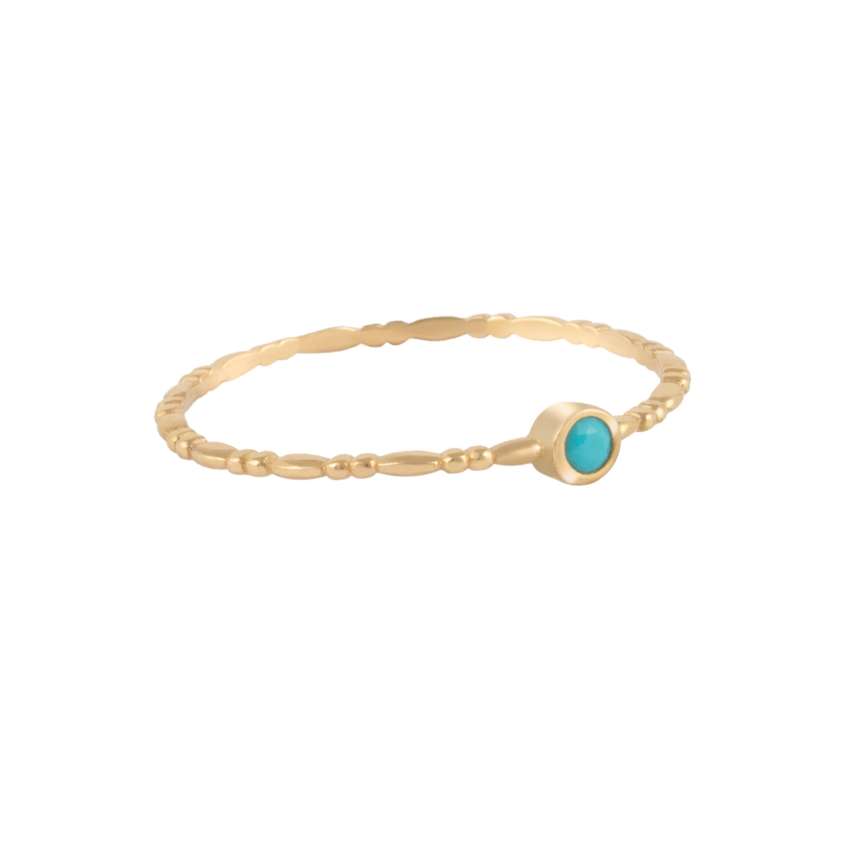 انگشتر طلا فیروزه ژولیت