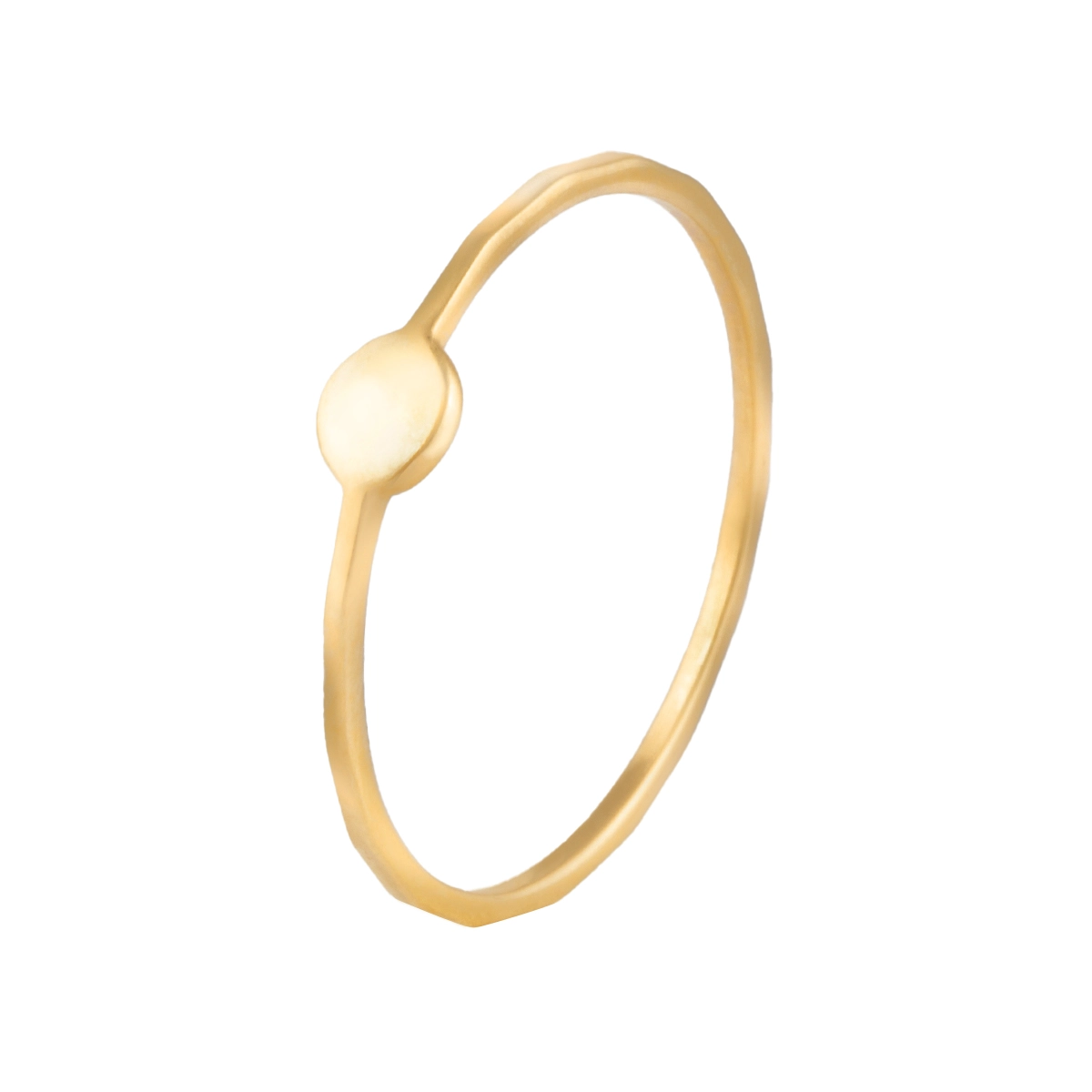 انگشتر طلا دایره همرد