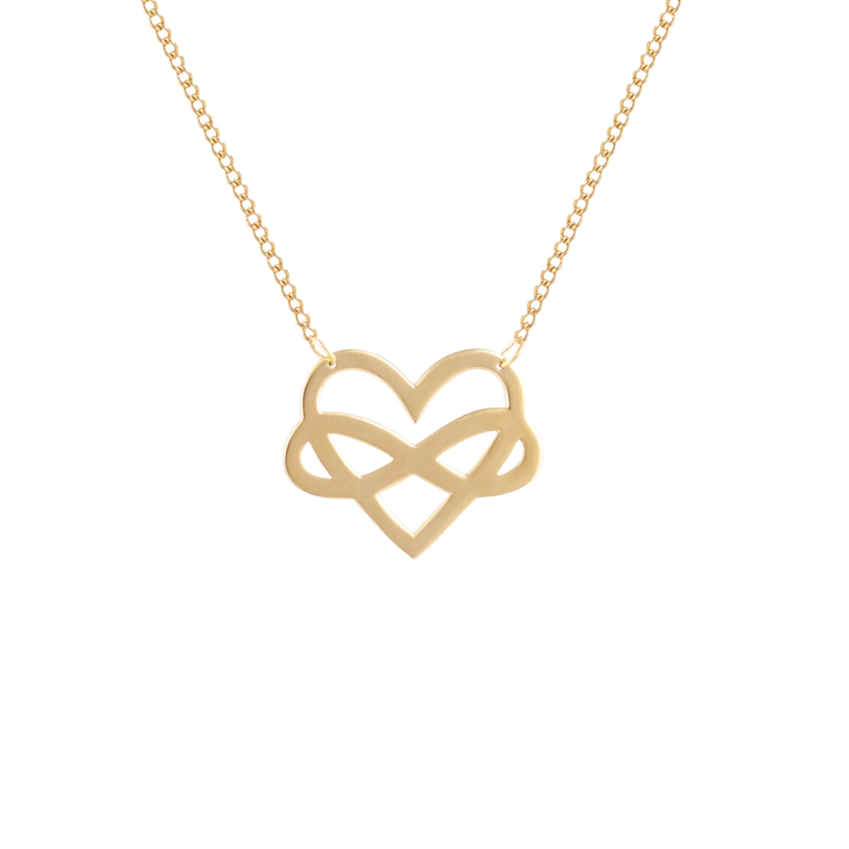 گردنبند طلا عشق ابدی