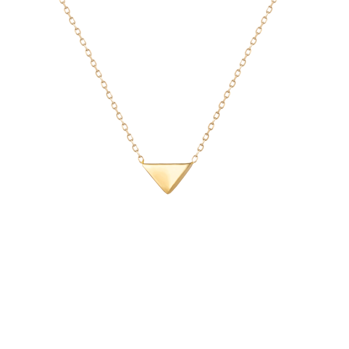 گردنبند طلا مثلث مینی