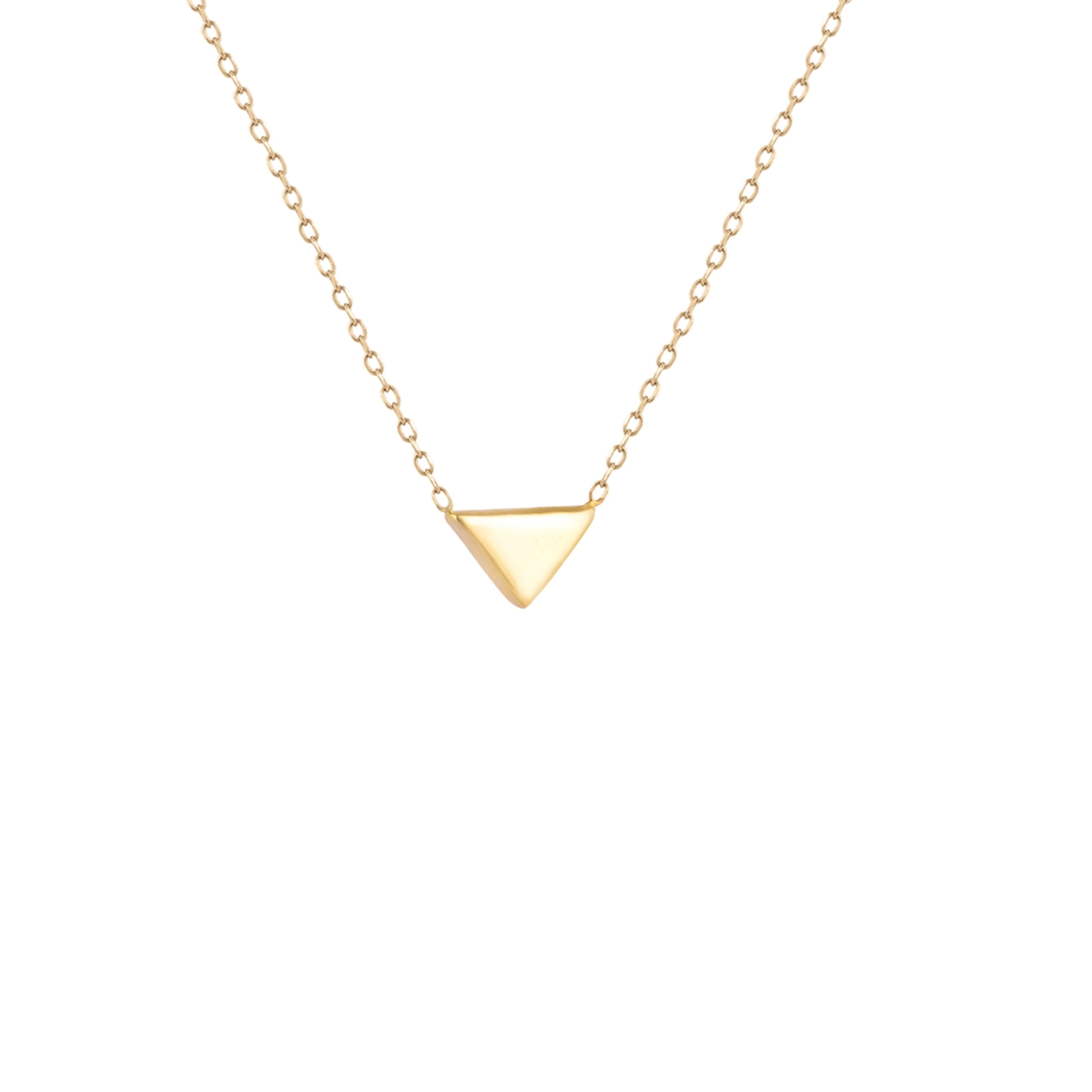 گردنبند طلا مثلث مینی