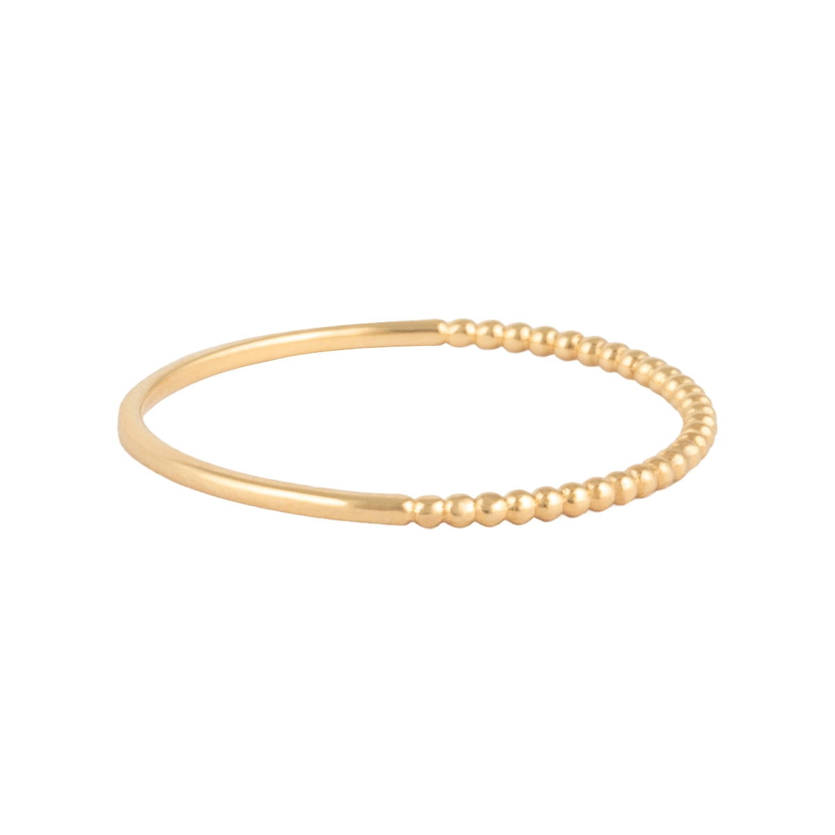 انگشتر طلا مینیمال گوارسه نیمه