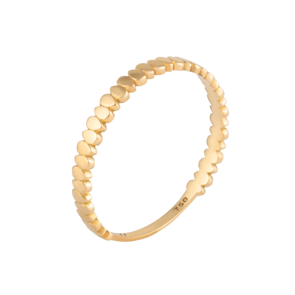 انگشتر طلا مینیمال دراپ