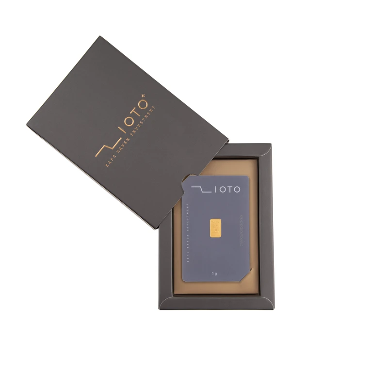 شمش طلا زیوتو ۱ گرمی ۲۴ عیار مدل Au-p1