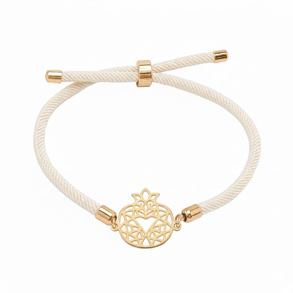 دستبند طلا ۱۸ عیار انار