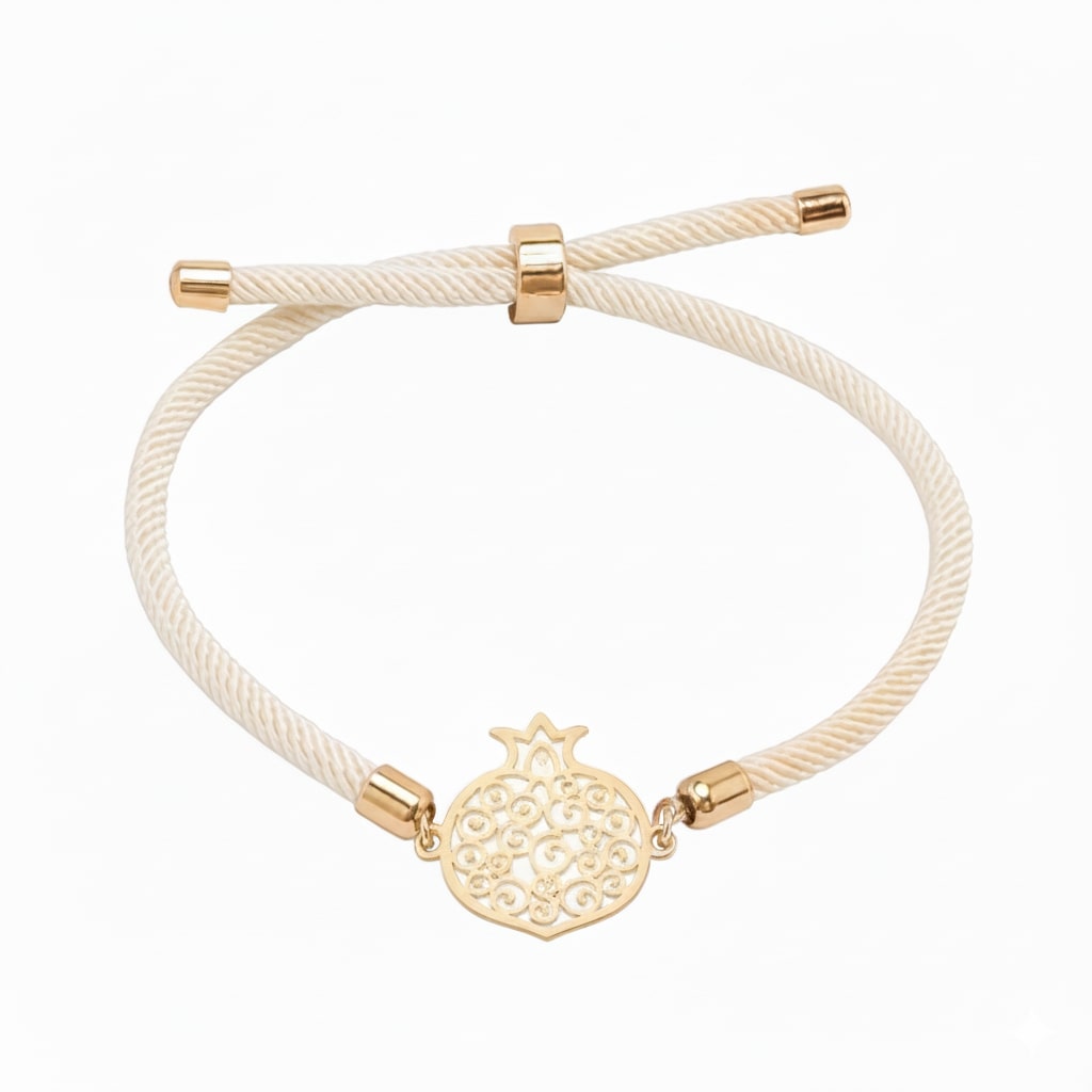 دستبند طلا ۱۸ عیار انار