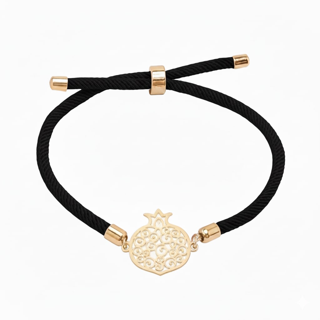 دستبند طلا ۱۸ عیار انار