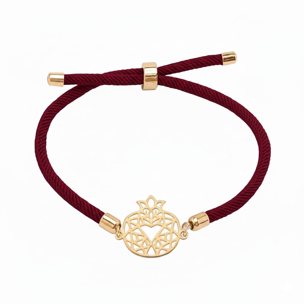 دستبند طلا ۱۸ عیار انار