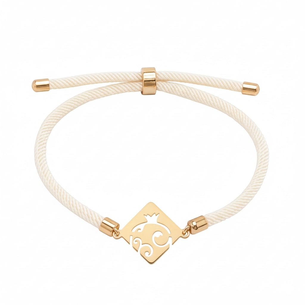 دستبند طلا ۱۸ عیار انار