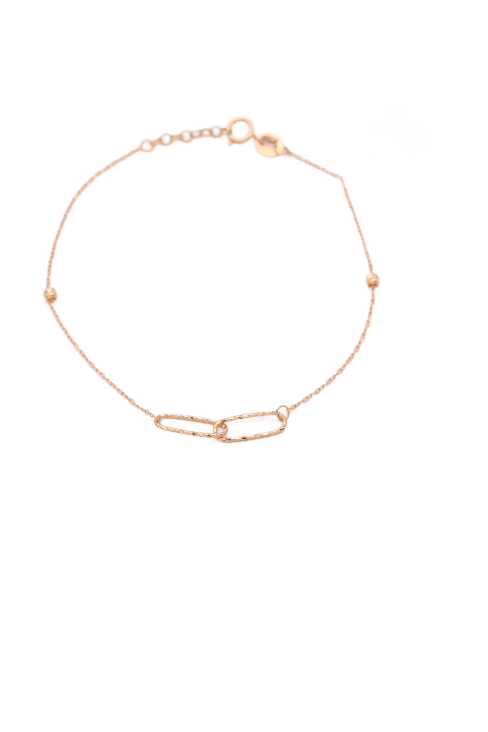 دستبند زنانه طلا ۱۸ عیار کیمیا