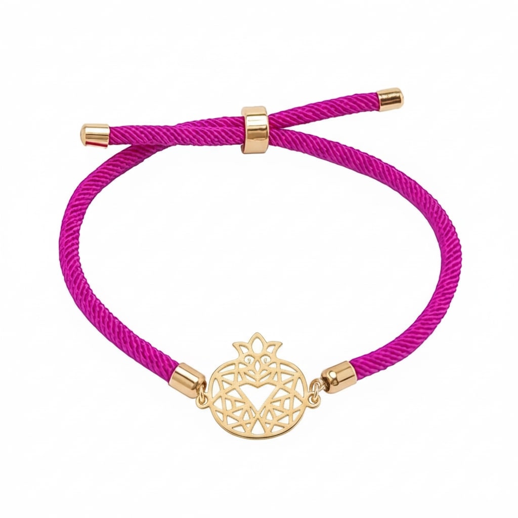 دستبند طلا ۱۸ عیار انار