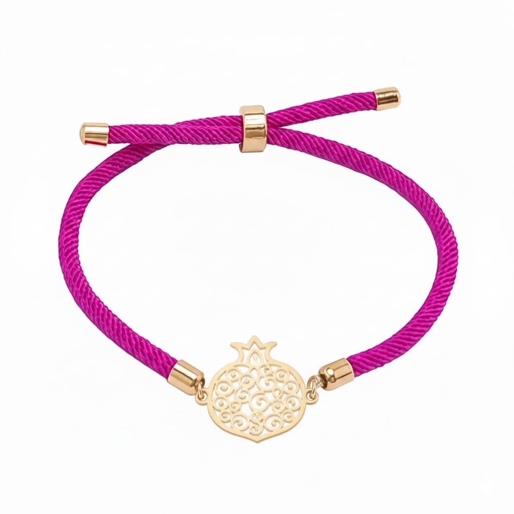 دستبند طلا ۱۸ عیار انار