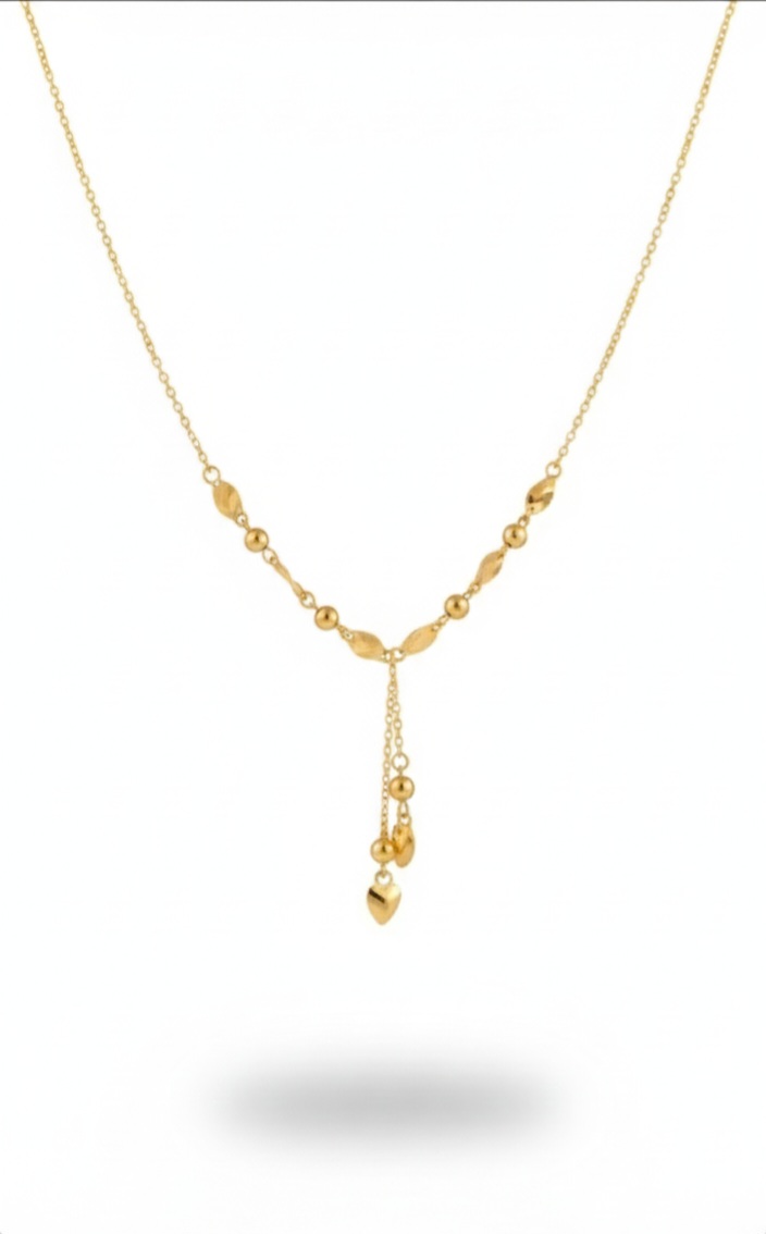 گردنبند زنانه طلا ۱۸ عیار گردنبند کرواتی